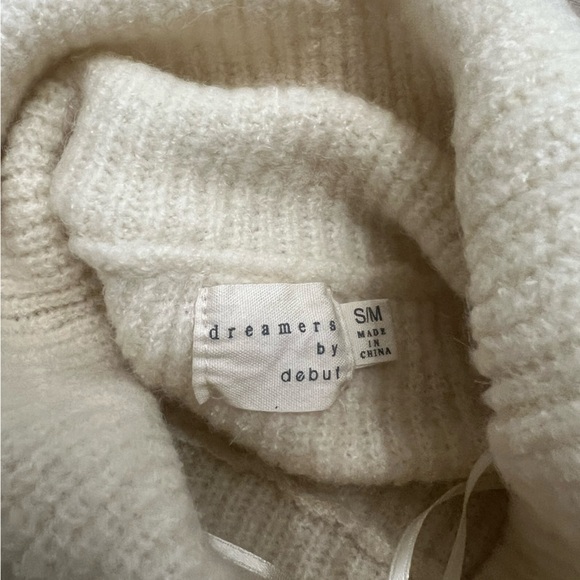 Dreamers by Debut cream turtleneck sweater - Picture 2 of 3
